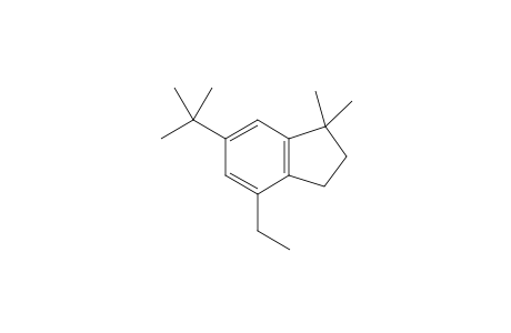 6-tert-Butyl-4-ethyl-1,1-dimethylindane