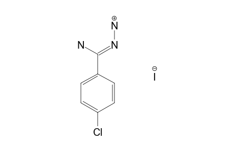 N'-amino-p-chlorobenzamidine , monohydroiodide