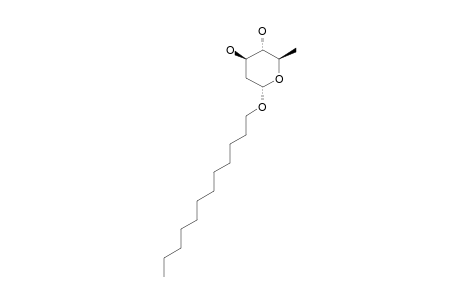 DODECYL-2,6-DIDEOXY-ALPHA-D-ARABONOHEXOPYRANOSIDE