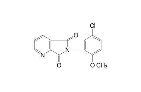 N-(5-chloro-2-methoxyphenyl)-2,3-pyridinedicarboximide