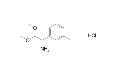 1-(3-Methylphenyl)-2,2-dimethoxyethylamine Hydrochloride