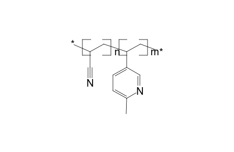 Poly(acrylonitrile-co-2-methyl-5-vinylpyridine), 27:1