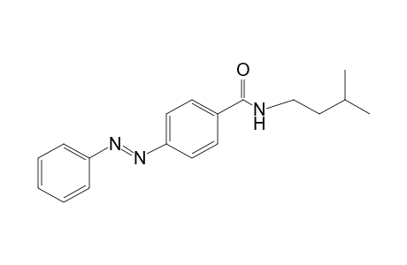 N-isopentyl-p-(phenylazo)benzamide