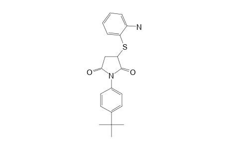 2-[(o-aminophenyl)thio]-N-(p-tert-butylphenyl)glutarimide