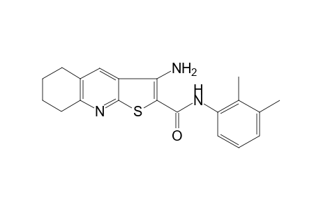 3-Amino-5,6,7,8-tetrahydro-thieno[2,3-b]quinoline-2-carboxylic acid (2,3-dimethyl-phenyl)-amide