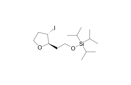 (2RS,3SR)-3-IODO-2-(2'-TRIISOPROPYLSILYL-OXYETHYL)-TETRAHYDROFURAN