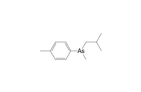 Arsine, methyl(4-methylphenyl)(2-methylpropyl)-