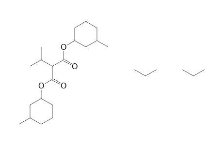 MALONIC ACID, ISOPROPYL-, DI-(-)-MENTHYL ESTER