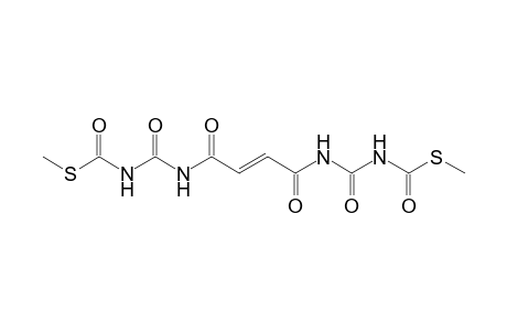 2-Butenediamide, N,N'-bis[N-(methylthiocarbonyl)carbamoyl]-, (E)-