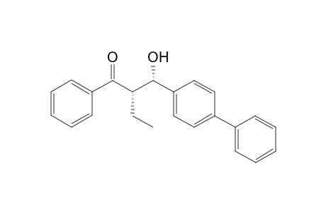 Erythro-2-(Hydroxy-4'-phenylphenylmethyl)-1-phenylbutan-1-one