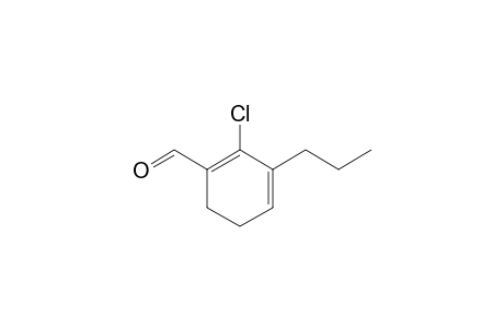 2-Chloro-3-propyl-cyclohexa-1,3-diene-1-carbaldehyde