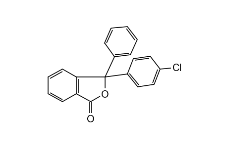 3-(p-chlorophenyl)-3-phenylphthalide