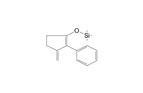 Cyclopentene, 3-methylene-2-phenyl-1-(trimethylsilyl)oxy-