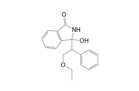 3-(2-Ethoxy-1-phenylethyl)-3-hydroxyisoindolin-1-one