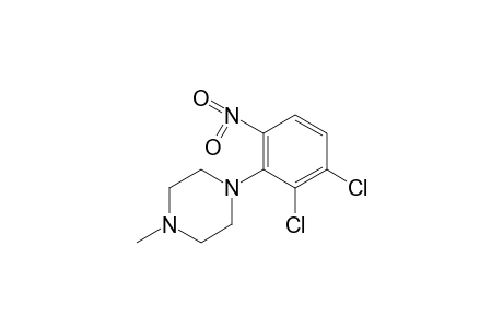 1-(2,3-dichloro-6-nitrophenyl)-4-methylpiperazine