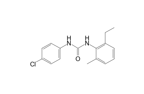 4'-chloro-2-ethyl-6-methylcarbanilide