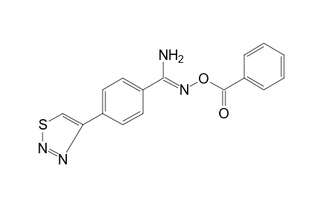 O-benzoyl-p-(1,2,3-thiadiazol-4-yl)benzamidoxime