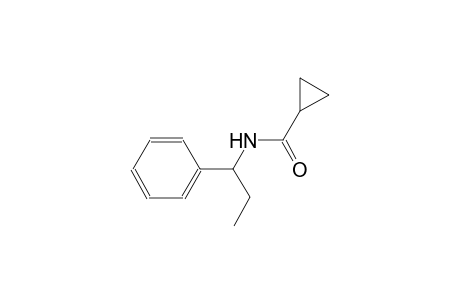 N-(1-phenylpropyl)cyclopropanecarboxamide