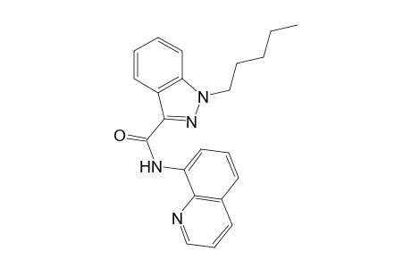 1-Pentyl-N-(quinolin-8-yl)-1H-indazole-3-carboxamide