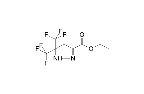 3-ETHOXYCARBONYL-5,5-BIS-TRIFLUOROMETHYL-2-PYRAZOLINE