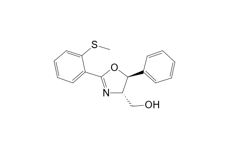 [(4S,5S)-2-(2-methylsulfanylphenyl)-5-phenyl-4,5-dihydrooxazol-4-yl]methanol