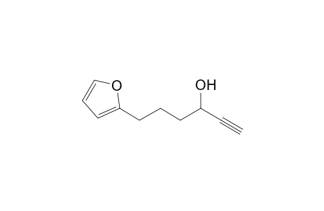 6-(2-Furyl)-1-hexyn-3-ol