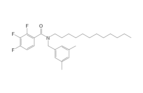 Benzamide, 2,3,4-trifluoro-N-(3,5-dimethylbenzyl)-N-dodecyl-