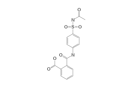 4'-(acetylsulfamoyl)phthalanilic acid