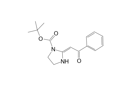 (2E)-2-phenacylidene-1-imidazolidinecarboxylic acid tert-butyl ester