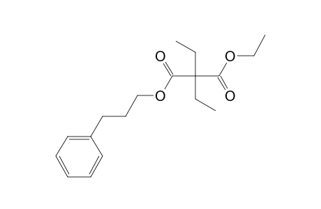 Diethylmalonic acid, ethyl 3-phenylpropyl ester