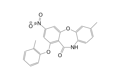 7-Methyl-1-(2-methylphenoxy)-3-nitrodibenzo[b,f][1,4]oxazepin-11(10H)-one