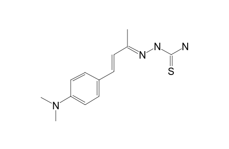 4-(p-(Dimethylamino)phenyl)-3-buten-2-one thiosemicarbazone