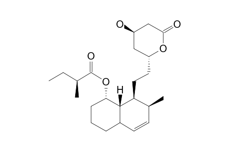 [(1S,7S,8S,8as)-8-[2-[(2R,4R)-4-Hydroxy-6-oxooxan-2-yl]ethyl]-7-methyl-1,2,3,4,4A,7,8,8A-octahydronaphthalen-1-yl] (2S)-2-methylbutanoate