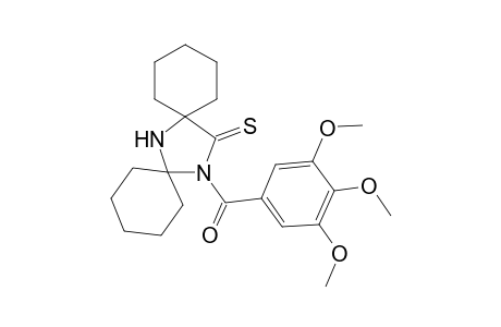 14-(3,4,5-trimethoxybenzoyl)-7,14-diazadispiro[5.1.5.2]pentadecane-15-thione