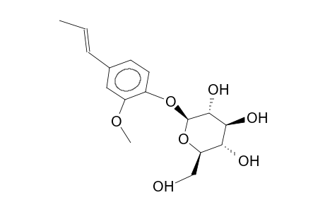 trans-ISOEUGENYL-B-GLUCOSIDE