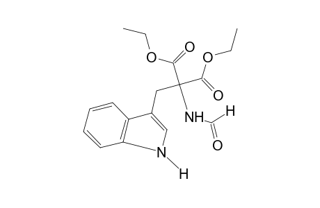 formamido(indol-3-ylmethyl)malonic acid, diethyl ester