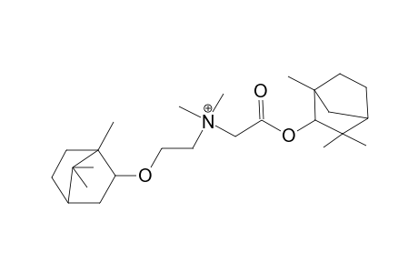 ethanaminium, N,N-dimethyl-2-oxo-2-[(1,3,3-trimethylbicyclo[2.2.1]hept-2-yl)oxy]-N-[2-[(1,7,7-trimethylbicyclo[2.2.1]hept-2-yl)oxy]ethyl]-