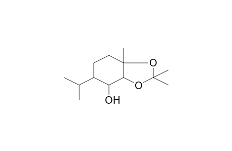 5-Isopropyl-2,2,7a-trimethylhexahydrobenzo[1,3]dioxol-4-ol