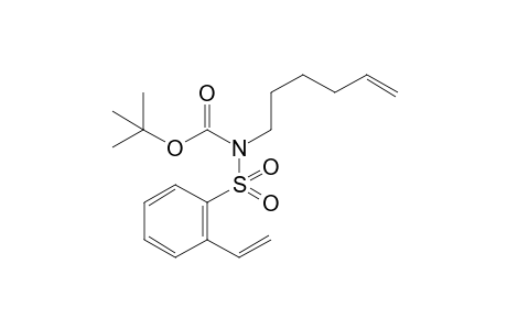 tert-butyl N-hex-5-enyl-N-(2-vinylphenyl)sulfonyl-carbamate