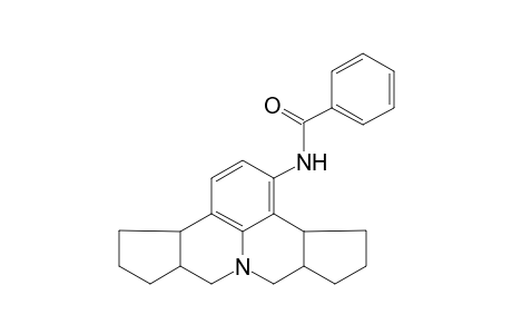 Benzamide, N-(3b,4,5,6,6a,7,9,9a,10,11,12,12a-dodecahydrobenzo[ij]dicyclopenta[b,g]quinolizin-1-yl)-