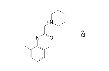 1-piperidineaceto-2',6'-xylidide, monohydrochloride