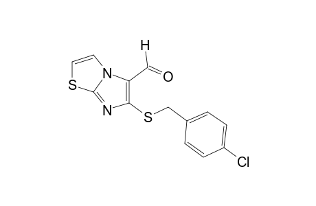 6-[(p-CHLOROBENZYL)THIO]IMIDAZO[2,1-b]THIAZOLE-5-CARBOXALDEHYDE