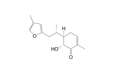 Lasiocarpenonol