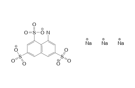 8-amino-1,3,6-naphthalenetrisulfonic acid, trisodium salt