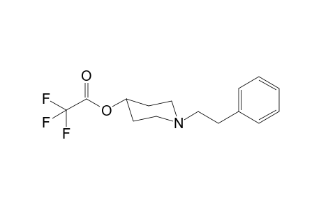 1-(2-Phenethyl)-4-piperidol tfa