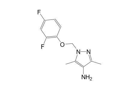 1H-pyrazol-4-amine, 1-[(2,4-difluorophenoxy)methyl]-3,5-dimethyl-
