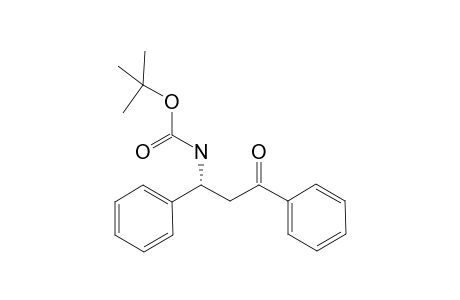 (R)-Tert-butyl N-(3-oxo-1,3-diphenylpropyl)carbamate