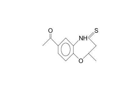 7-Acetyl-2-methyl-2,3-dihydro-(1,5)benzoxazepin-4(5H)-thione