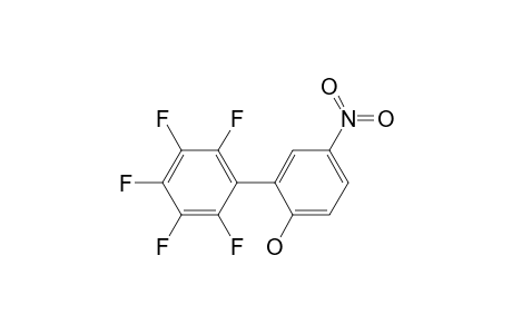 4-Nitro-2-(2,3,4,5,6-pentafluorophenyl)phenol