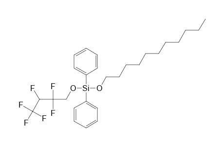 Silane, diphenyl(2,2,3,4,4,4-hexafluorobutoxy)undecyloxy-